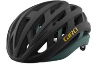 Giro Helios Spherical Fietshelm - Zwart/Groen - thumbnail