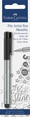 Faber Castell Tekenstift Pitt Artist Pen - 251 zilver op blister