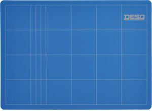 Desq snijmat, 3-laags, blauw, ft 22 x 30 cm