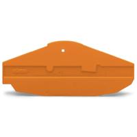 WAGO 282-361 Afsluit- en scheidingsplaat Grijs 50 stuk(s)