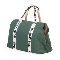 Childhome Mommy Bag Draagtas Groen Katoen, Kunstleer, Nylon, Polyester - thumbnail