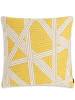 Missoni Home petit coussin Nastri à rayures - Jaune