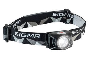 Sigma Sport HEADLED II Zwart Lantaarn aan hoofdband LED