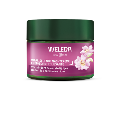 Weleda Gezichtsverzorging Wilde Rozen & Witte Thee Vitaliserende Nachtcrème 40ml