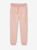 Joggingbroek van fleece met motief op de broekspijp voor meisjes rozen Joggingbroek van fleece met motief op de broekspijp voor meisjes rozen