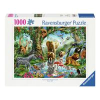 Ravensburger Legpuzzel Avonturen in de Jungle, 1000st. - thumbnail