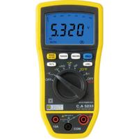 Chauvin Arnoux C.A 5233 Multimeter Digitaal CAT IV 600 V, CAT III 600 V Weergave (counts): 6000