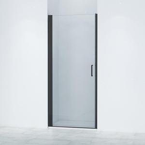 Saniclass Neptune 6211 Douchedeur - 90x200cm - veiligheidsglas - anti kalk - profiel mat zwart SKII6211-90MB