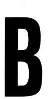 Metafranc Plakletter 100Mm Zwart B - WU0510020 Metafranc Plakletter 100Mm Zwart B - WU0510020