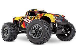 Traxxas Hoss 4x4 VXL brushless monster truck RTR - Solar Flare