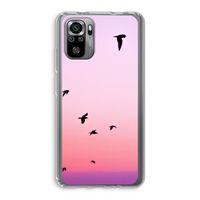 Fly away: Xiaomi Redmi Note 10S Transparant Hoesje