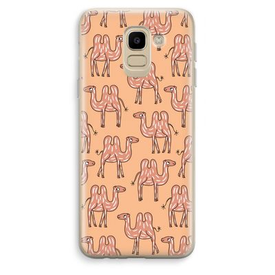 Kameel: Samsung Galaxy J6 (2018) Transparant Hoesje