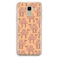 Kameel: Samsung Galaxy J6 (2018) Transparant Hoesje