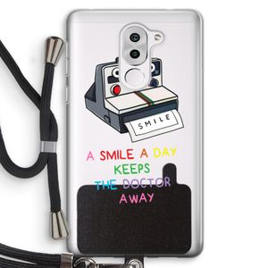 Smile: Honor 6X Transparant Hoesje met koord
