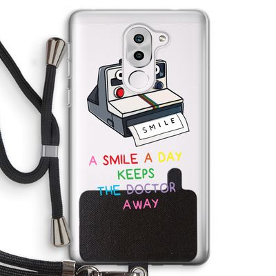 Smile: Honor 6X Transparant Hoesje met koord