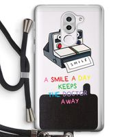 Smile: Honor 6X Transparant Hoesje met koord