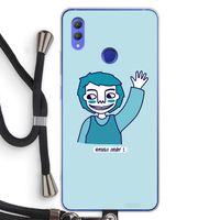 Zwaai: Honor Note 10 Transparant Hoesje met koord