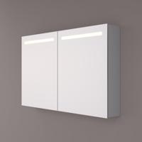 HIPP Design spiegelkast - Horizontale LED Banen 160 x 70 x 14 cm met Spiegelverwarming en Geaard Stopcontact