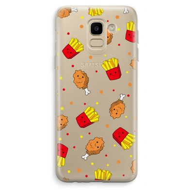 Chicken 'n Fries: Samsung Galaxy J6 (2018) Transparant Hoesje