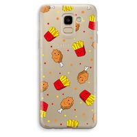 Chicken 'n Fries: Samsung Galaxy J6 (2018) Transparant Hoesje