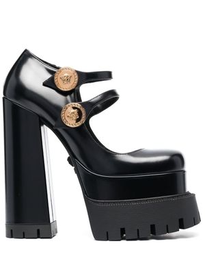 Versace escarpins Medusa 170 mm à plateforme - Noir
