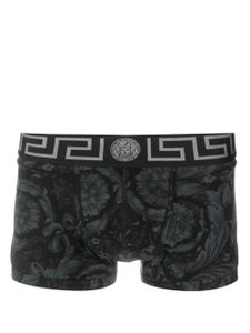 Versace boxer à imprimé Barocco - Noir