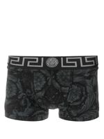 Versace boxer à imprimé Barocco - Noir