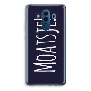 Moatsje!: Huawei Mate 10 Pro Transparant Hoesje