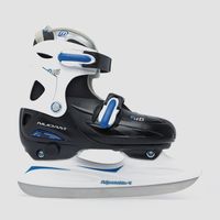 NIJDAM Nijdam verstelbare ijshockeyschaatsen zwart kinderen kinderen