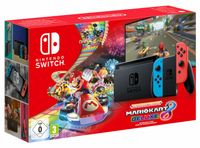 Nintendo Switch + Mario Kart 8 Deluxe draagbare game console 15,8 cm (6.2") 32 GB Touchscreen Wifi Zwart, Blauw, Rood