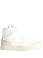 AMI Paris baskets montantes en cuir - Blanc