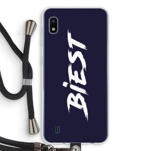Biest: Samsung Galaxy A10 Transparant Hoesje met koord