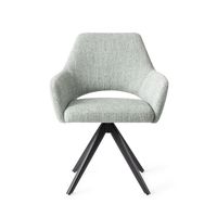 Jesper Home Yanai eetkamerstoel Soft Sage turn black