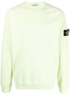 Stone Island sweat à patch Compass - Vert