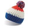 Atlantis AT732 Everest Beanie - Royal/White/Orange - One Size