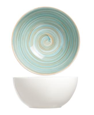 Cosy & Trendy Soepkommen Turbolino Blauw ø 15 cm - 6 stuks / 500 ml - 6 stuks