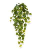 Philodendron kunst hangplant 65cm - groen