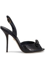 Dolce & Gabbana sandales en cuir - Noir - thumbnail