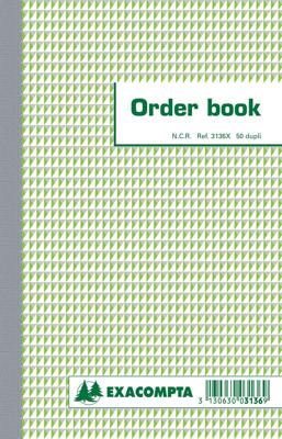 Exacompta orderbook, ft 21 x 13,5 cm, dupli (50 x 2 vel)