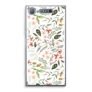 Sweet little flowers: Sony Xperia XZ1 Transparant Hoesje