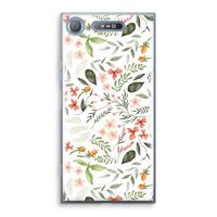 Sweet little flowers: Sony Xperia XZ1 Transparant Hoesje - thumbnail