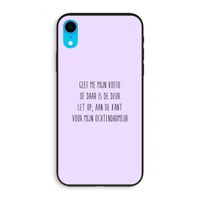 Ochtendhumeur: iPhone XR Biologisch afbreekbaar hoesje