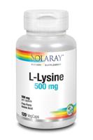 Solaray L-Lysine 500mg (120 vega caps)
