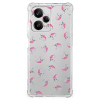 Doorzichtige Silicone Hoesje voor Xiaomi Redmi Note 12 Pro Plus Unicorns