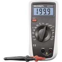 VOLTCRAFT VC135 Multimeter Kalibratie (ISO) Digitaal CAT III 600 V Weergave (counts): 2000 - thumbnail