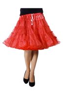 Petticoat luxe, rood