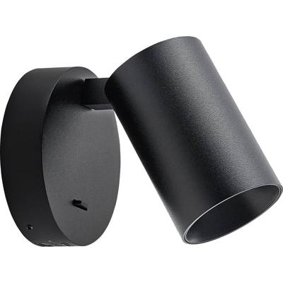 Deko Light Can Tilt rund USB, 1x 7,5 W GU10, Schwarz 341336 Wandopbouwarmatuur GU10 7.5 W Zwart