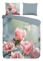 Good Morning Dekbedovertrek "bloemen" - Multi - (200x200/220 cm) - Katoen