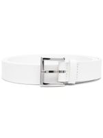 Orciani ceinture en cuir grainé - Blanc