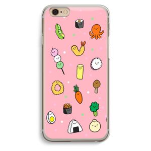 Happy bento friends: iPhone 6 / 6S Transparant Hoesje